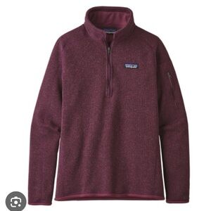 Patagonia Fleece Women's Better Sweater 1/4-Zip Fleece Size XS